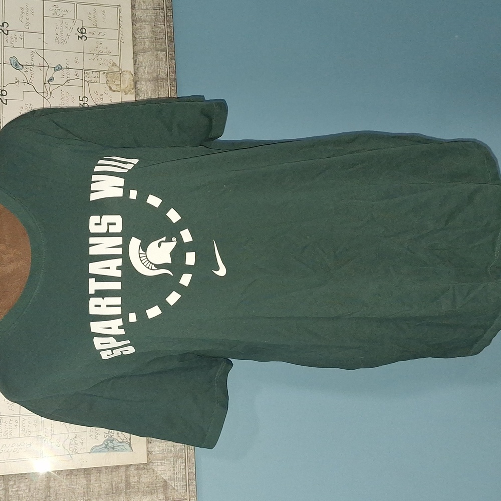 Nike Green Dri-FIT Michigan State  Tee